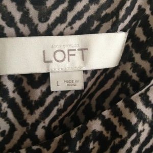 Loft Print Blouse